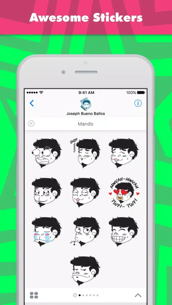 Mando stickers by JBBallos 스크린샷