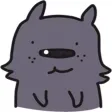 Shura The Little Bear-Dog stickers by Pinma