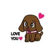 Miss Muddy Puppy Animated stickers by Beardownize Miss Muddy Puppy Animated stickers by Beardownize