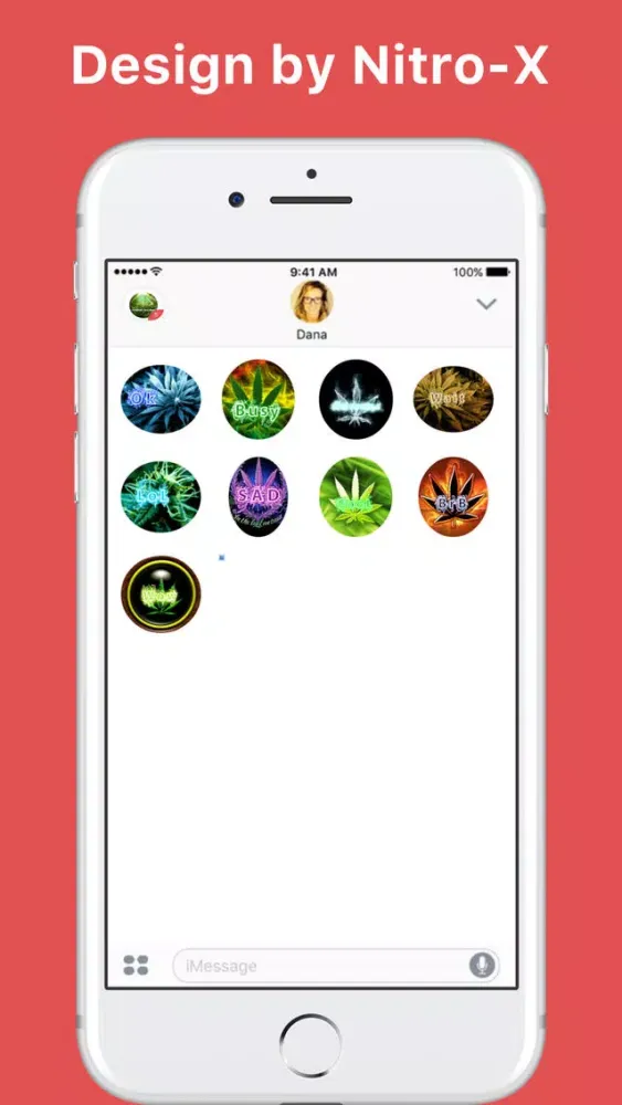 Zrzuty ekranu Weed Emojis stickers by Nitro-X
