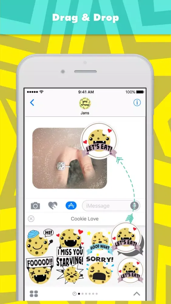 Скриншоты Cookie Love stickers by jans