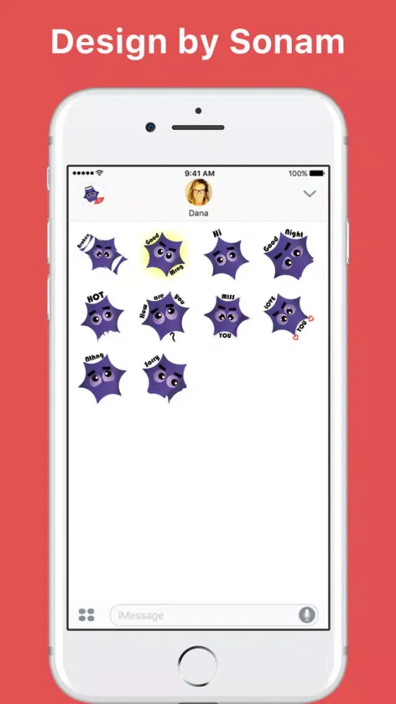 Ms Starpal stickers by Sonam স্ক্রিনশট