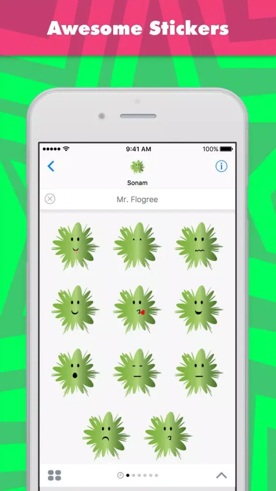 Mr. Flogree stickers by Sonam スクリーンショット