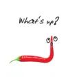Hot Chili Pepper Talk stickers by wenpei