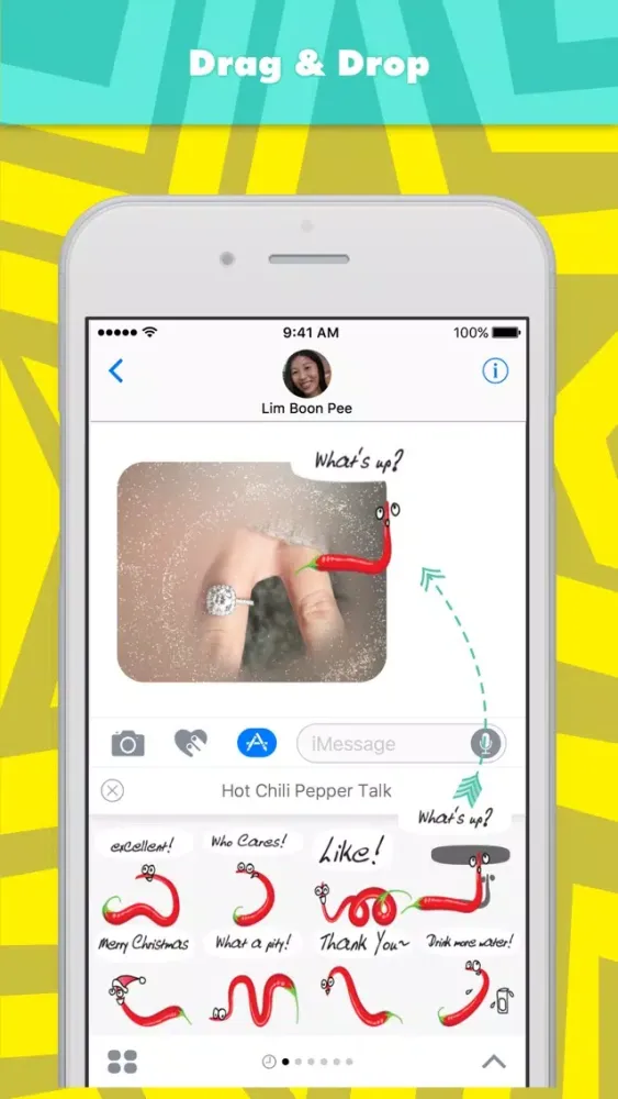 تصاویر Hot Chili Pepper Talk stickers by wenpei