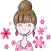 Big Eye Beauty stickers by wenpei