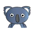 Round Koala Bear stickers by wenpei Round Koala Bear stickers by wenpei