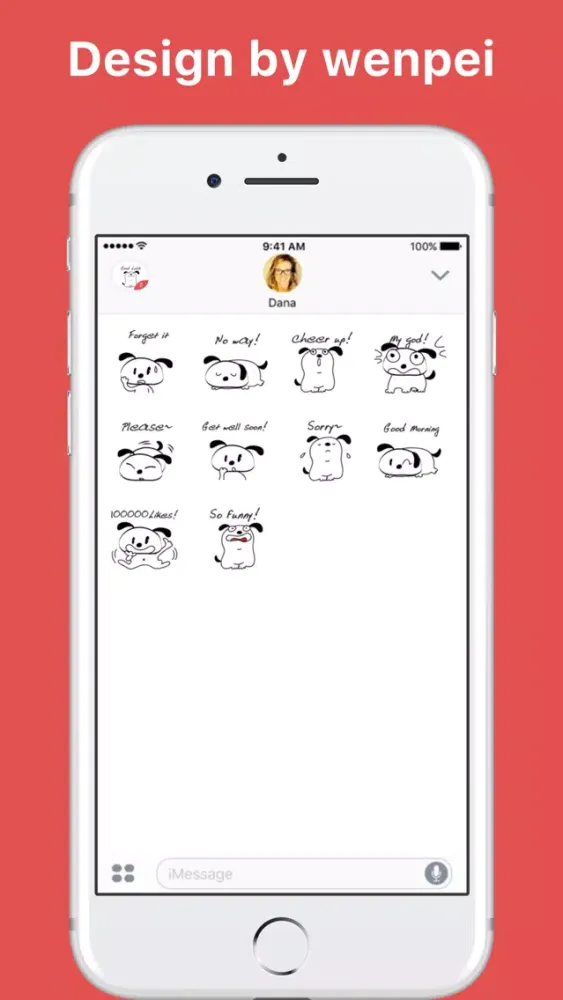 Zrzuty ekranu Fat Puppy stickers by wenpei
