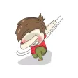 Ading Millennial Guy stickers by rolankn8 Ading Millennial Guy stickers by rolankn8