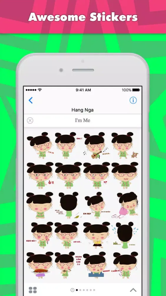 I'm Me stickers by Hanna スクリーンショット