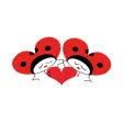 Love And Luck With HappyTottii stickers