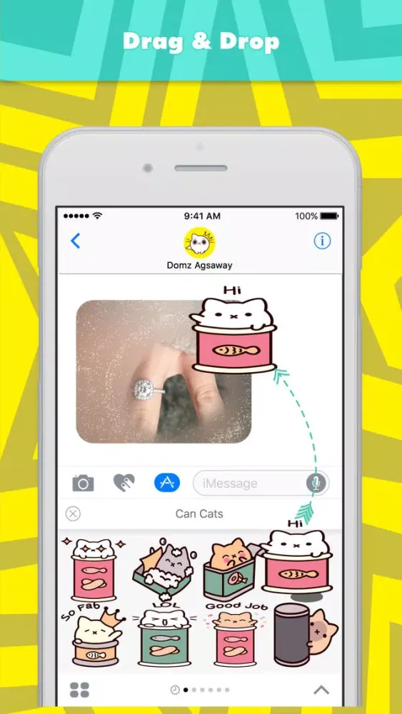 Скриншоты Can Cats stickers by Domz Agsaway
