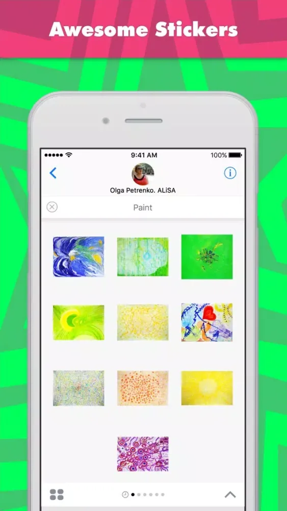 Paint stickers by ALiSA应用截图