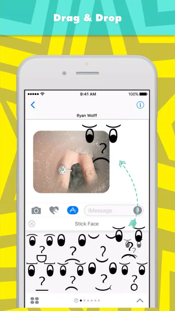 Stick Face stickers by 808 Gang Ekran Görüntüleri
