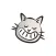 Funny Colorful Cat stickers by wenpei