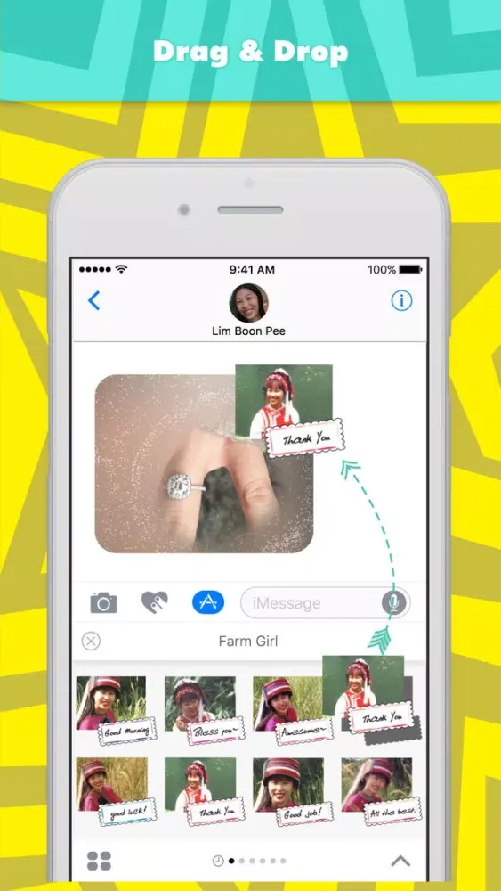 صور Farm Girl stickers by wenpei