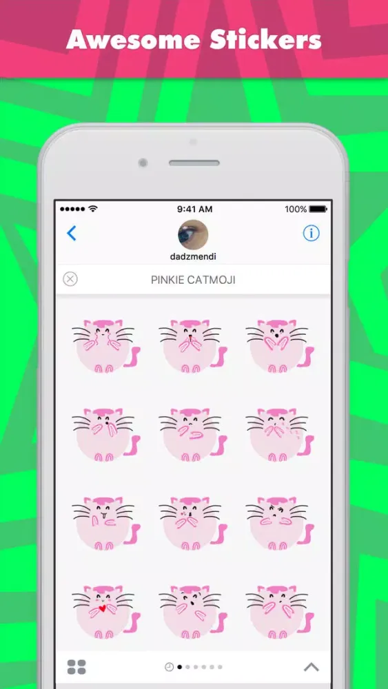 Pinkie Catmoji 스크린샷