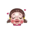 JUNO young girl stickers JUNO young girl stickers