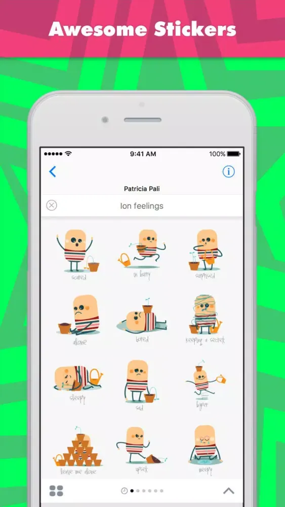 صور Ion feelings stickers