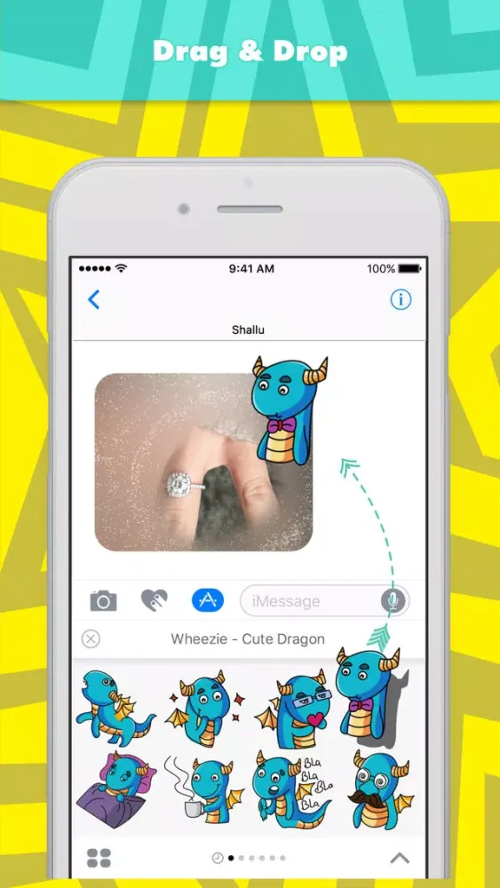 صور Wheezie - Cute Dragon stickers