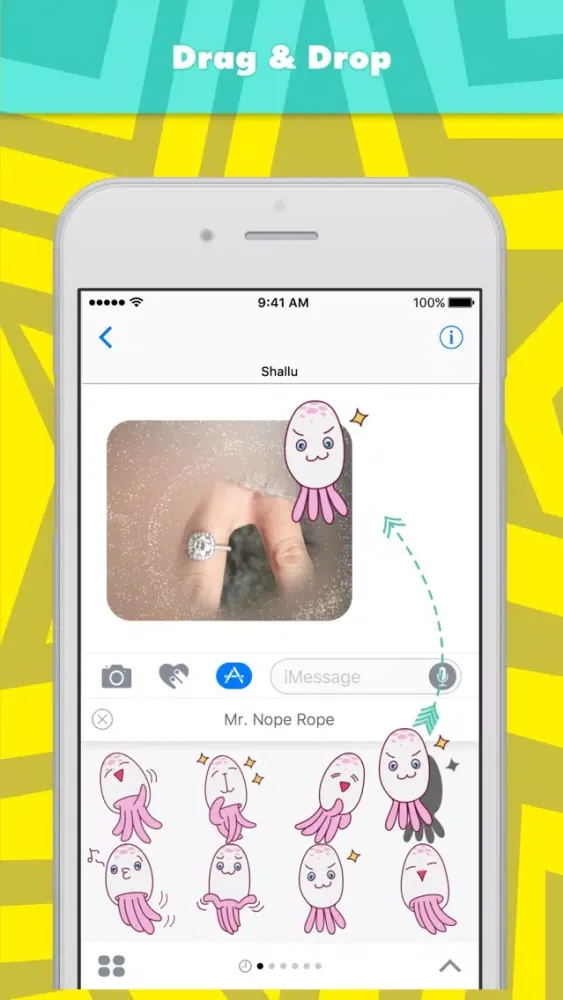 Mr. Nope Rope stickers Screenshots