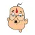 Witty Bald Man stickers