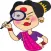 Gossip Lady stickers by Shallu