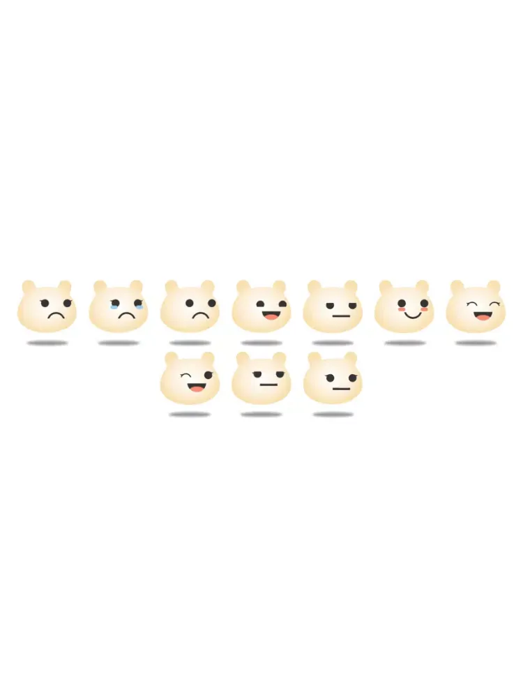 Brenda stickers by Weds for iMessage iPad  Screenshots