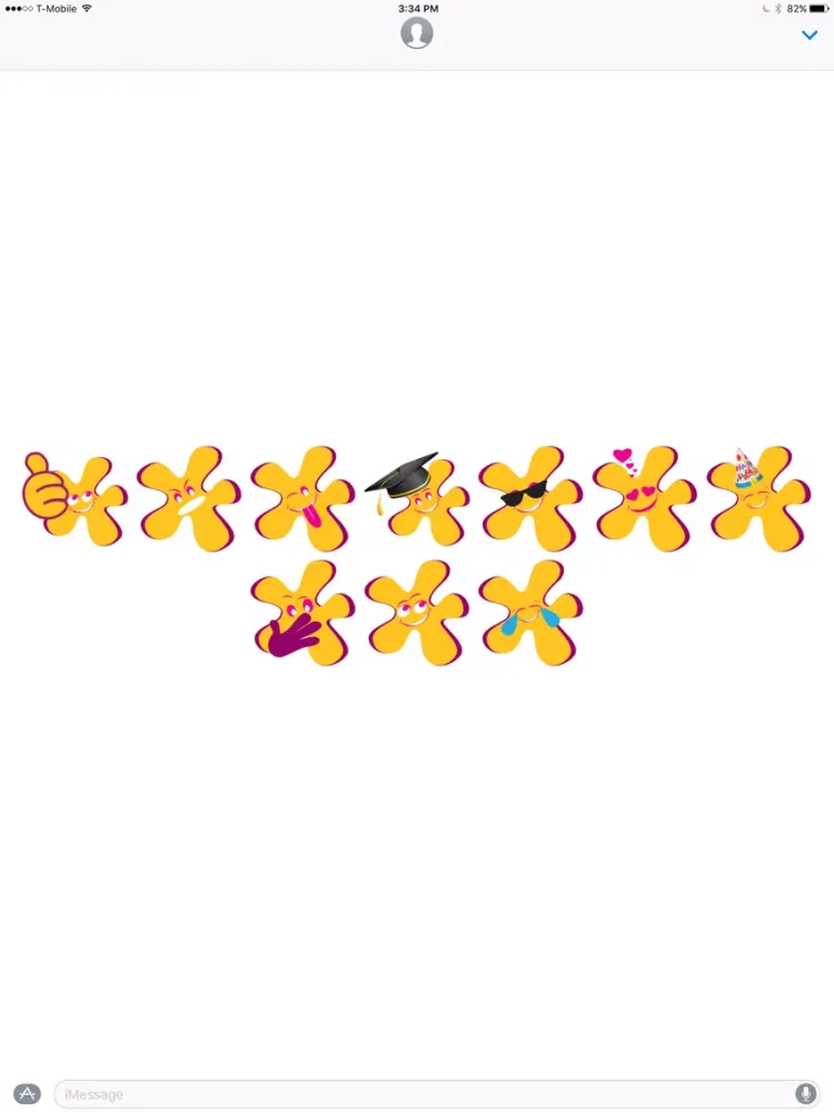 Choowy Goowy stickers by dilanrichard for iMessage iPad  스크린샷