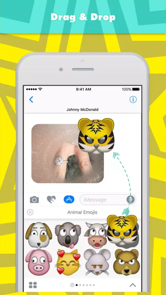 Zrzuty ekranu Animal Emojis stickers by Johnnymcdonald1