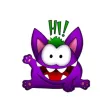 PURPLE GREMLIN (Animated) stickers by CandyA$$ PURPLE GREMLIN (Animated) stickers by CandyA$$
