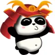 SAMURAI PANDA (Animated) stickers by CandyA$$