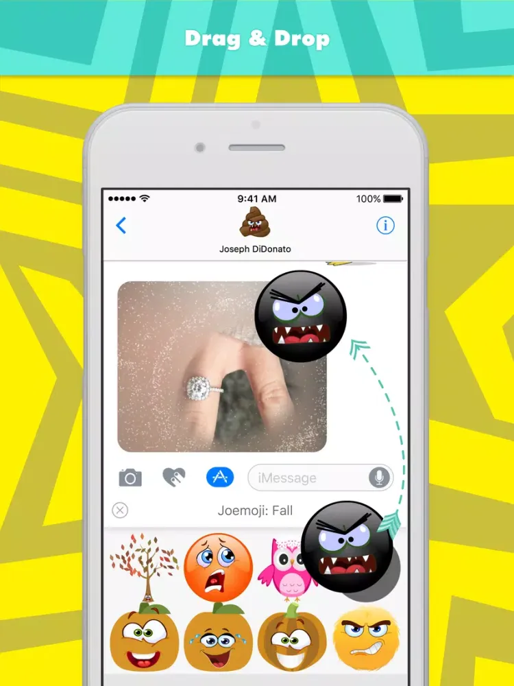 Screenshot di Joemoji: Fall stickers by Joemoji iPad 