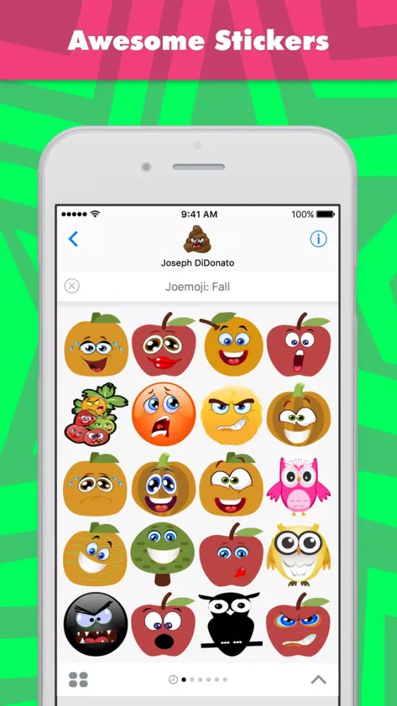 Screenshot di Joemoji: Fall stickers by Joemoji