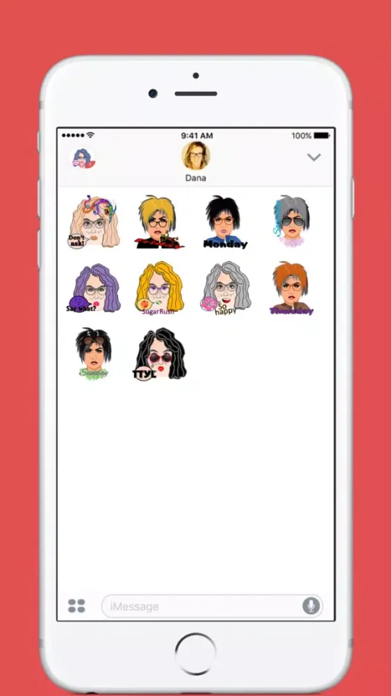 Tangkapan skrin Wannabe Girl stickers by Alade Expressions