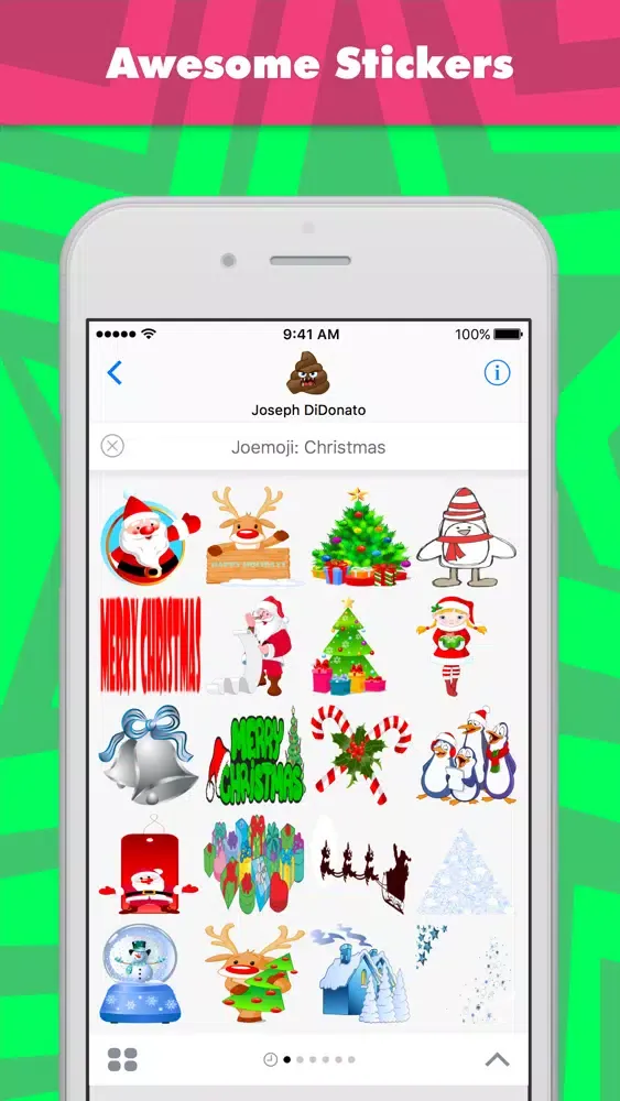 Joemoji: Christmas stickers by Joemoji স্ক্রিনশট