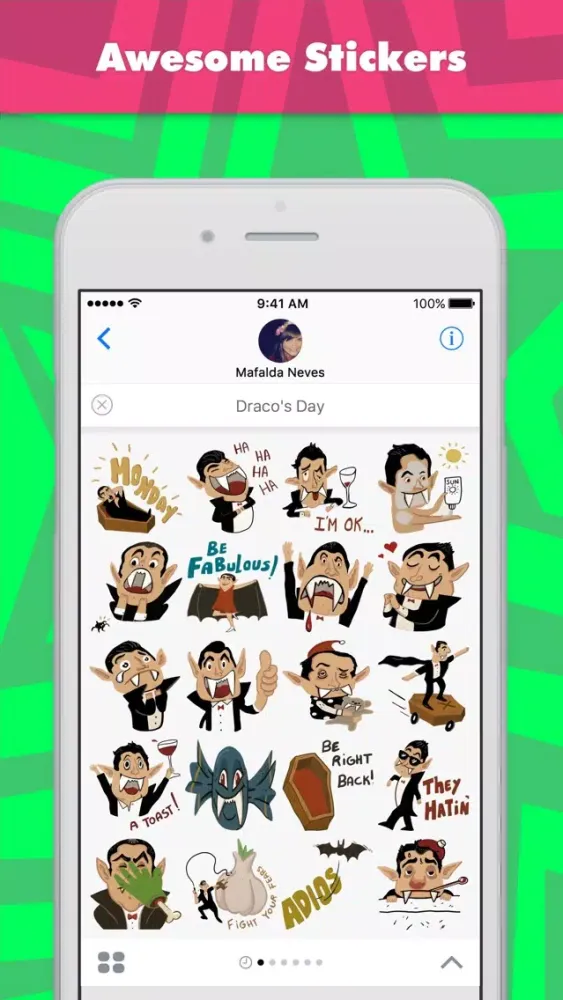 Скриншоты Draco's Day stickers by Mafalda Neves