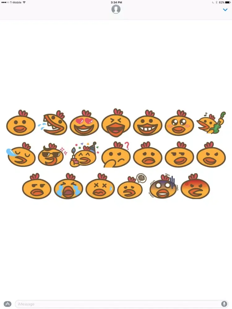 Ciko stickers by mojisaurus iPad 應用截圖