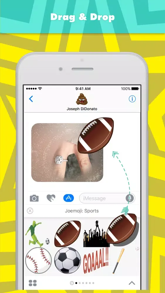 Joemoji: Sports stickers by Joemoji Screenshots