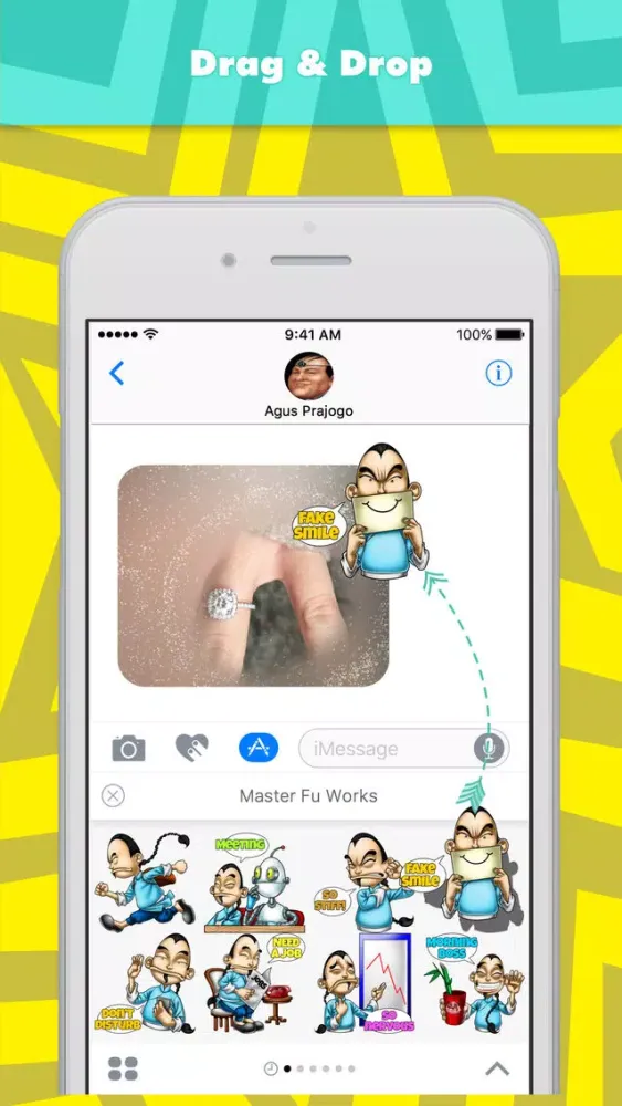Master Fu Works stickers by Choppic Ekran Görüntüleri