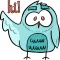 Cute Owl stickers by Hazal