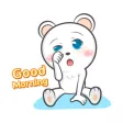Polar Bear Poly stickers by DeLo Polar Bear Poly stickers by DeLo