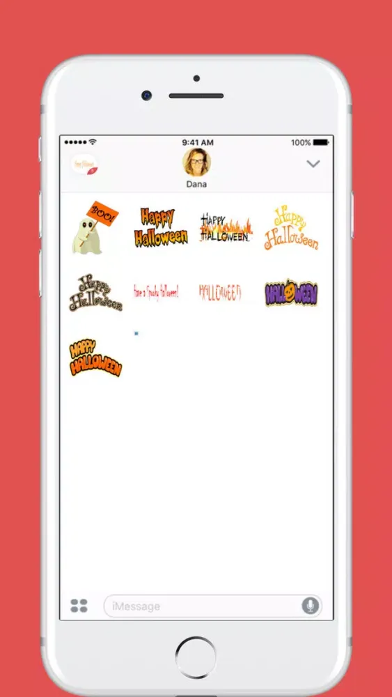 Скриншоты Halloween stickers by youssef for iMessage