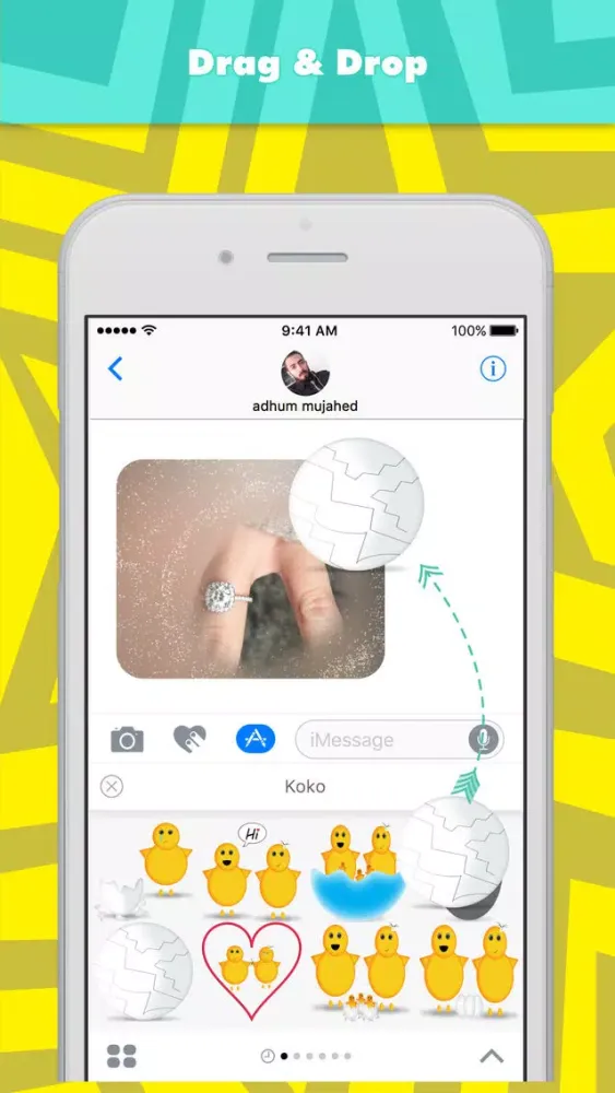 Captures d'écran de Koko stickers by ARTDOM