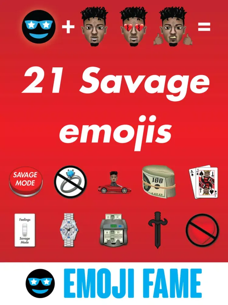 Capturas de pantalla de 21 Savage by Emoji Fame iPad 