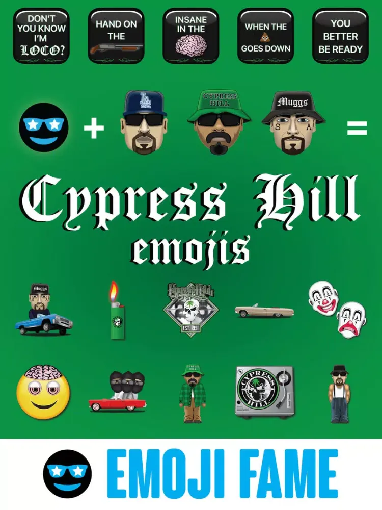 Cypress Hill by Emoji Fame iPad  Ekran Görüntüleri