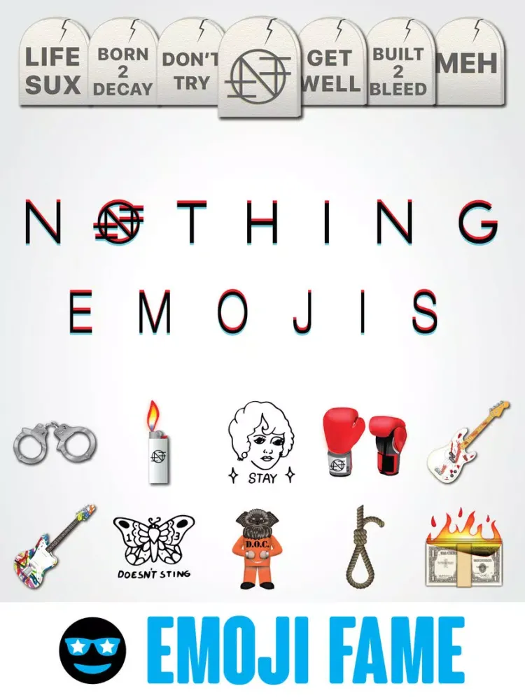 NOTHING by Emoji Fame iPad  स्क्रीनशॉट