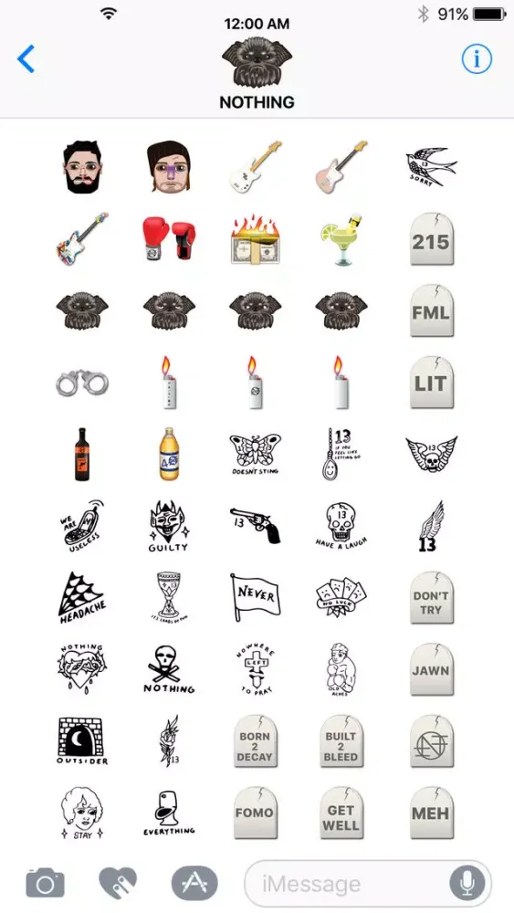 NOTHING by Emoji Fame स्क्रीनशॉट