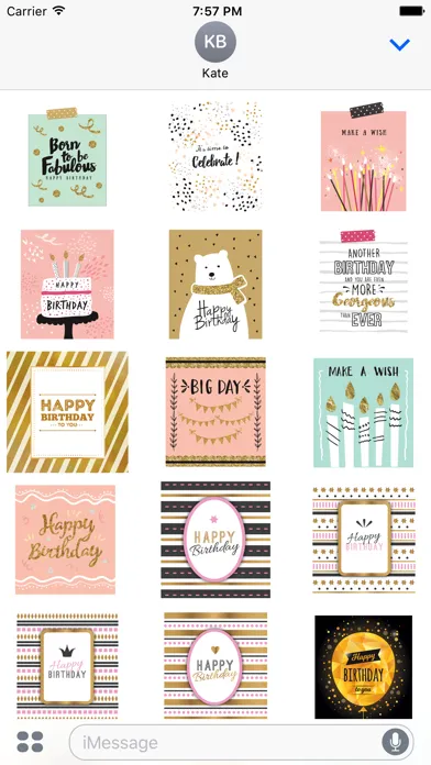 Animated Birthday Card Wishes Screenshots