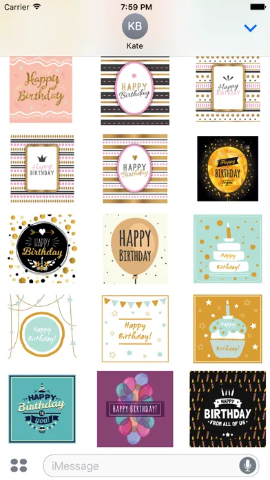 Animated Birthday Card Wishes Screenshots